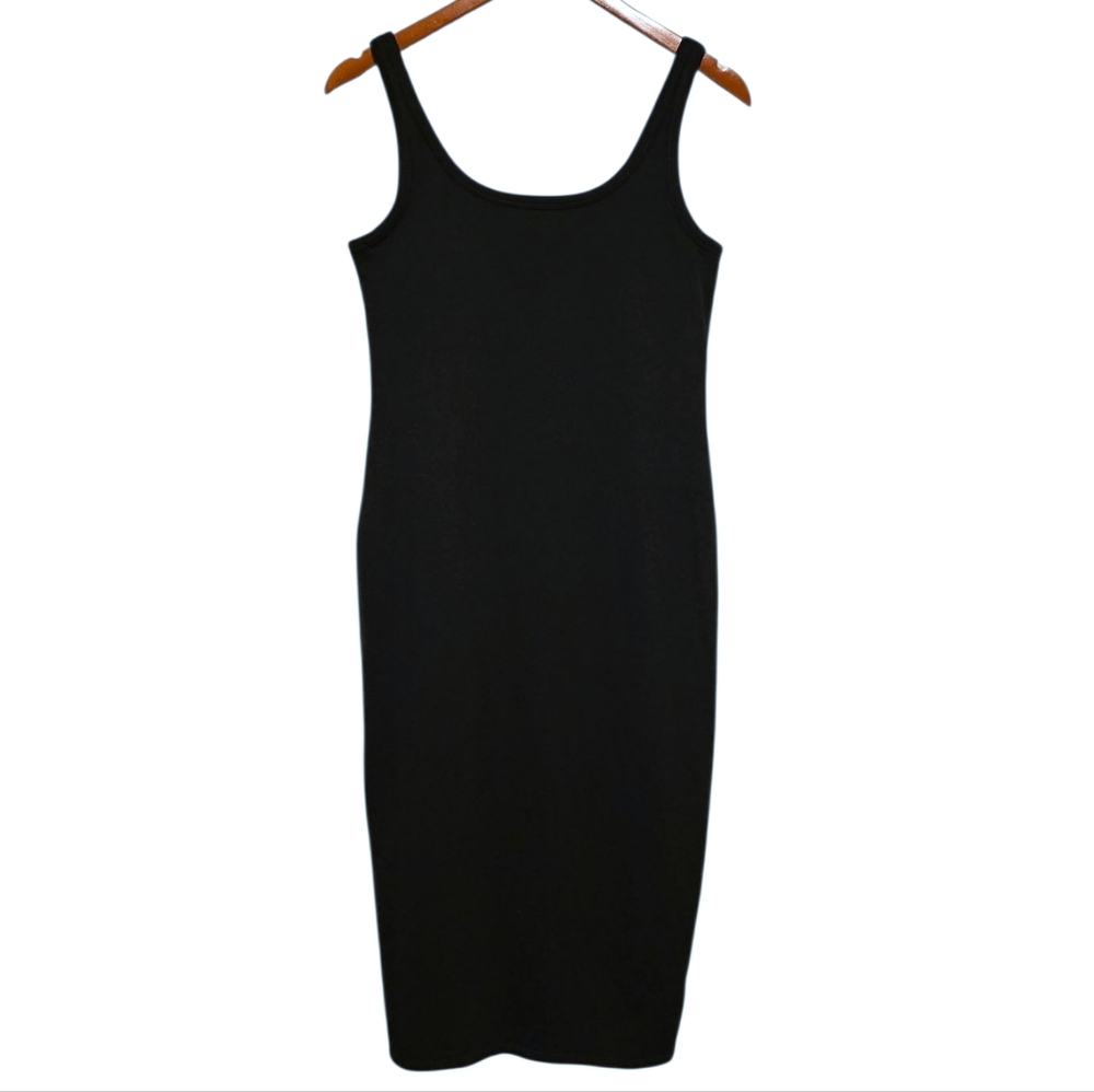 Vuori Halo Essential Dress in Heather Black Size XS